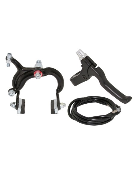 730 Rear Alloy Brake Set Black.